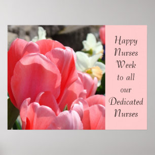 Happy Nurses Week affiche des affiches dédiées