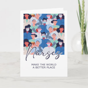 Happy Nurses Week Custom Kaart