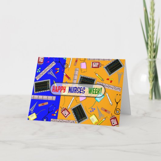 Happy Nurses Week Kaart #20 (Voorkant)