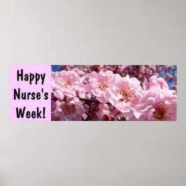 Happy Nurse's Week! poster banners Verpleegende pr