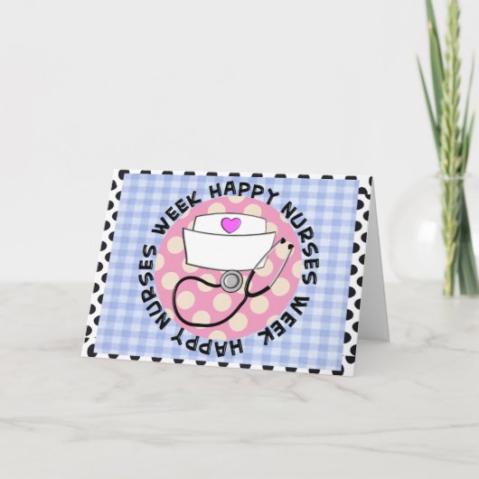Happy Nurse's Week Wenskaarten Kaart (Voorkant)