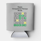 Happy Occupational Therapy Maandelijkse Aangepaste Blikjeskoeler (Voorkant)