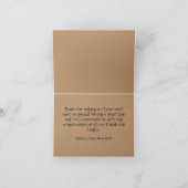 Happy Oerwoud Animals Hartelijk dank Bedankkaart (Binnen)