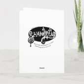 Happy Okapi. Kaart (Achterkant)