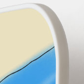 Happy-onderzeeër-cartoon Pickleball Paddle (Links Detail)