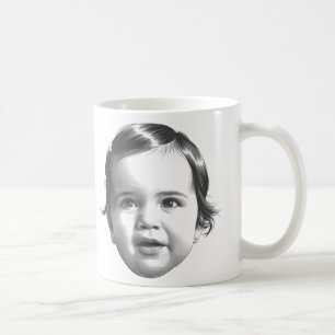 Happy or Upset Mood Toddler Baby Girl Coffee Mug