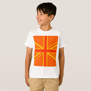 Happy Oranje Union Jack British Flag Swag T-shirt