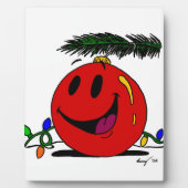 Happy Ornament Plaque Fotoplaat (Voorkant)