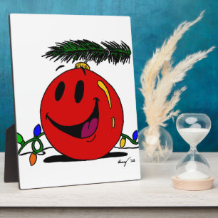 Happy Ornament Plaque Fotoplaat