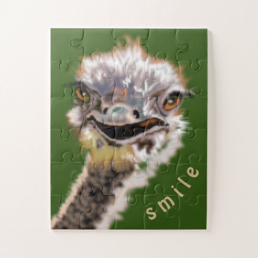 Happy Ostrich Legpuzzel (Verticaal)