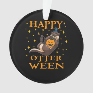 Happy Otterween Mignonne Louter de mer Halloween C