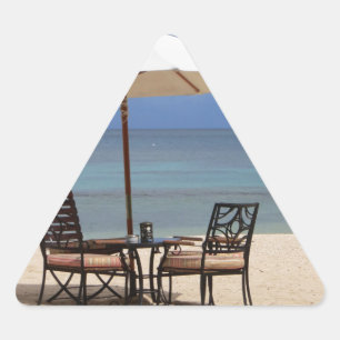 Happy Out Driehoek Sticker