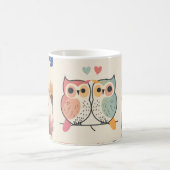 Happy Owl Classic Mug (Centre)