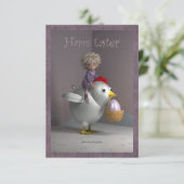 Happy - Paasmalzen Aankondiging (Staand voorkant)