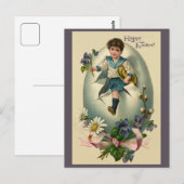 Happy Paaspak Briefkaart (Voorkant / Achterkant)