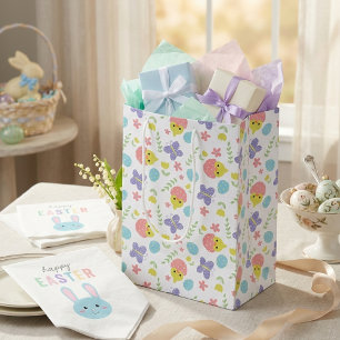 Happy Paaspasta kleurrijke Kawaii Spring Cute Medium Cadeauzakje