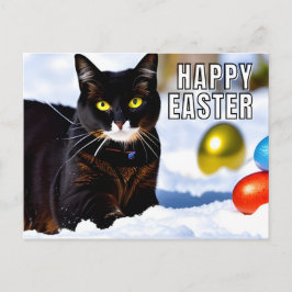 Happy Paast Cat Briefkaart