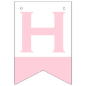 Happy Paast Cute Pastel Vlaggetjes (Tweede vlag)