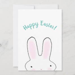 Happy Paast Happy Spring leuke paashaas grappig Feestdagenkaart