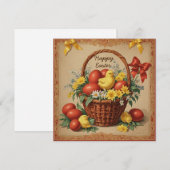 Happy Paast Holiday-kaart Feestdagenkaart (Voorkant / Achterkant)