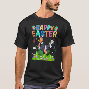 Happy Paaster Bunny Egg Funny Ostrich Bird Easter T-shirt