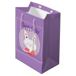 Happy Paaster Bunny Medium Gift Bag Cadeauzakje