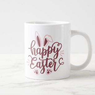Happy Paaster Bunny Two-Tone Extra Grote Beker