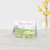 Happy Paaster Card Kaart (Gele Bloem)