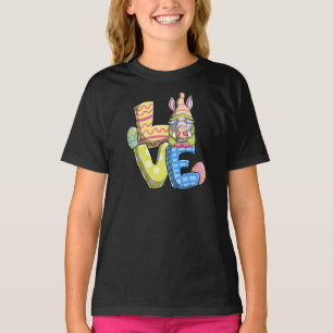 Happy Paaster Day Cute Gnomes Love Easter Egg Bunn T-shirt