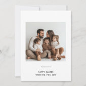 Happy Paaster-fotokaart Kaart (Voorkant)