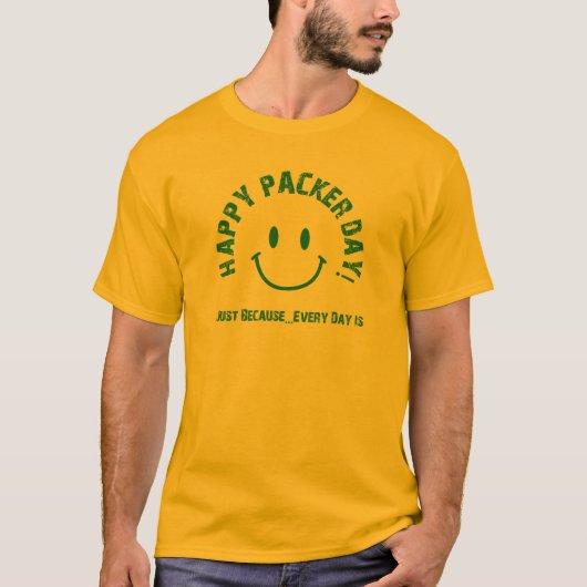 Happy Packer Day T-shirt (Voorkant)