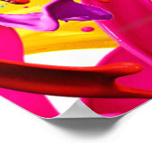 Happy Paint Splatter Poster (Hoek)