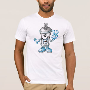 Happy paint spray t-shirt