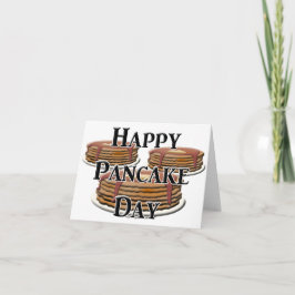 Happy Pancake Day Kaart