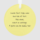 Happy Pancake Day Ornament (achterkant)