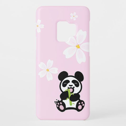 Happy Panda Galaxy 6 Hoesje (Achterkant)