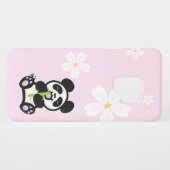 Happy Panda Galaxy 6 Hoesje (Achterkant (horizontaal))