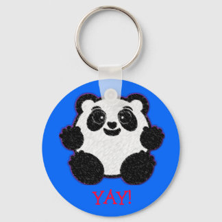 Happy Panda Sleutelhanger