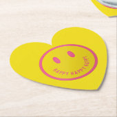 Happy Paper-Onderzetter Kartonnen Onderzetters (Gekanteld)