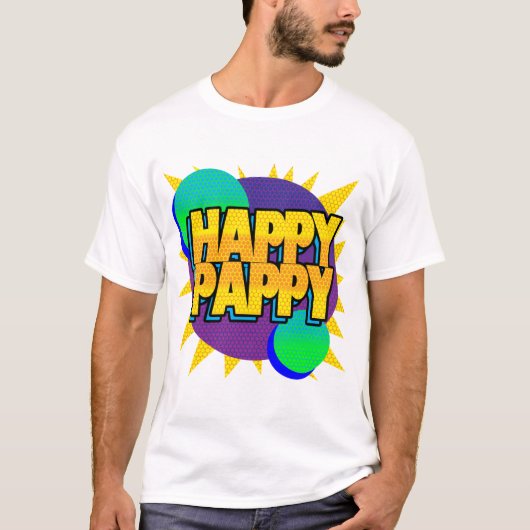 Happy Pappy T-shirt (Voorkant)