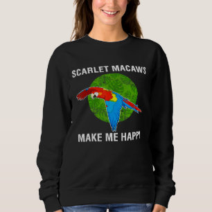 Happy Parrot Scarlet Macaw Trui