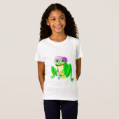 Happy Party Frog Funny T-Shirt (Devant entier)