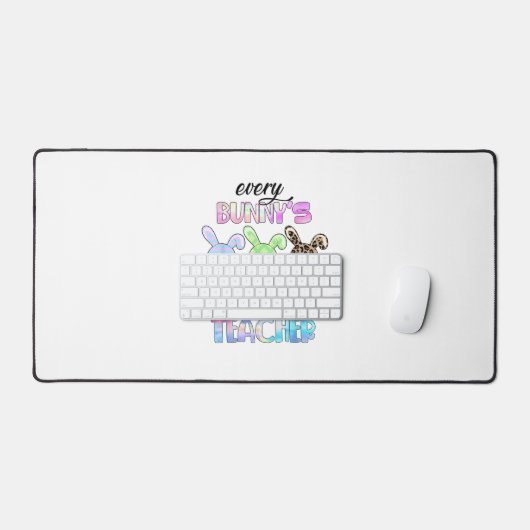 Happy Pasen Elke Bunny is favoriete leraar Rabbi Bureaumat (Keyboard & Muis)