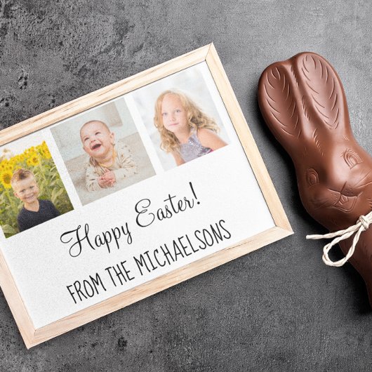 Happy Pasen foto Feestdagenkaart