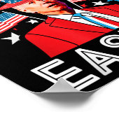 Happy Pasen Joe Biden 4 juli Memorial Indepe Poster (Hoek)