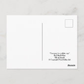 Happy Pasen paars kroont  kunst Briefkaart (Achterkant)