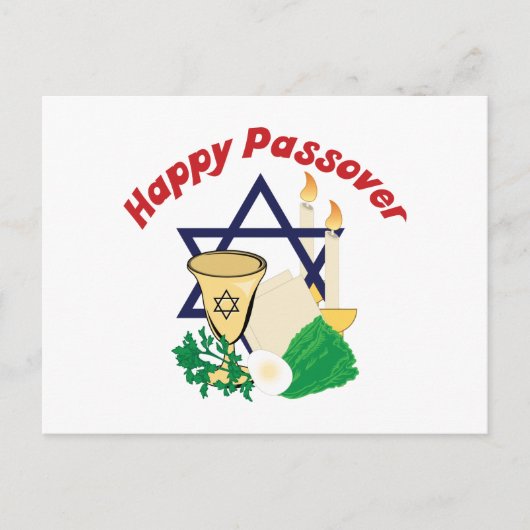 Happy Passover Briefkaart (Voorkant)