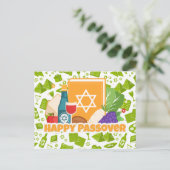 Happy Passover Briefkaart (Staand voorkant)