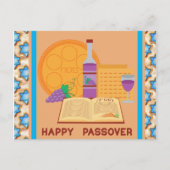 Happy Passover Briefkaart (Voorkant)
