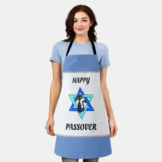 Happy Passover Cats Schort (Gedragen)